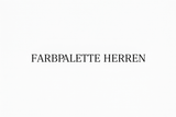 Farbpalette Herren