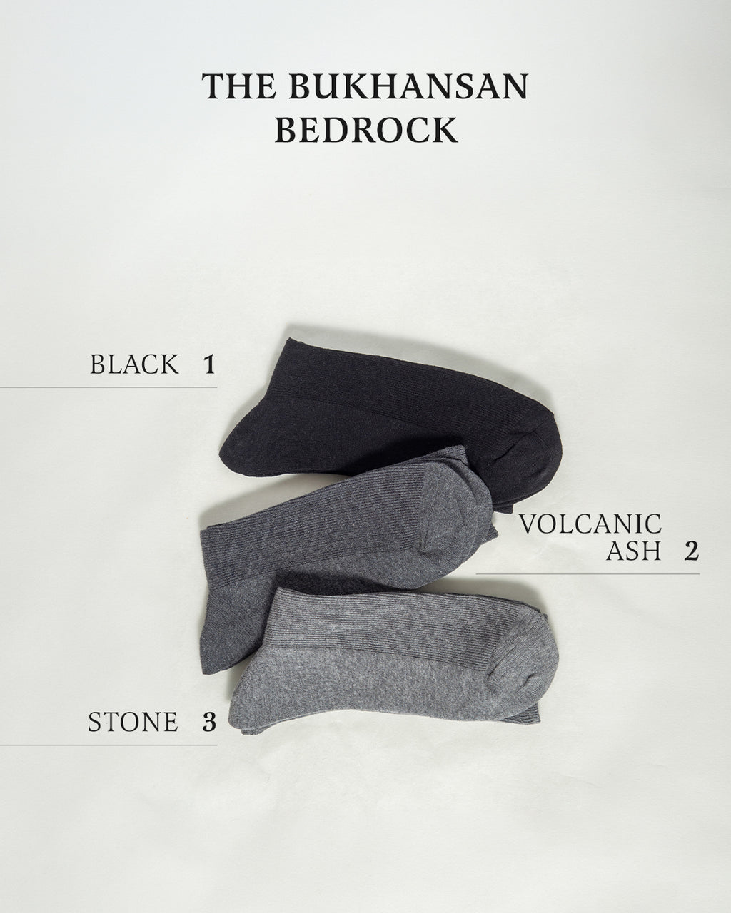 The Bukhansan Bedrock Collection - Sole of Seoul